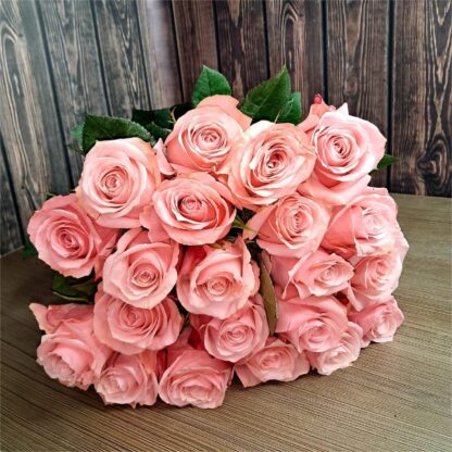 Bouguet in a vase. Soft Pink Rose - Image 6