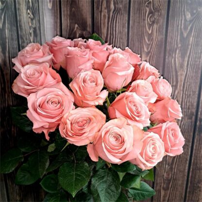 Bouguet in a vase. Soft Pink Rose - Image 7