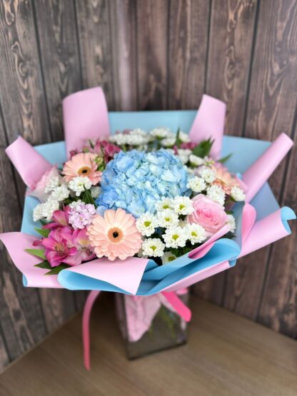 Bubble Gum . Premium Flower Bouquet Wrapping – Same-Day Flower Delivery in Atlanta - Image 3